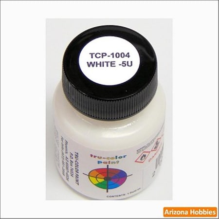 Tru-Color Paint 1 oz White 5-U US Naval Color Paint TCP1004